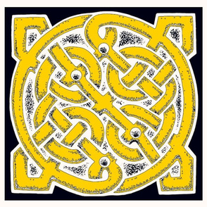 Celtic Knot dinner napkins