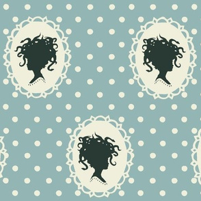 medusa silhouette