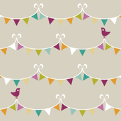 Party Animals Collection - Bunting (Dark)