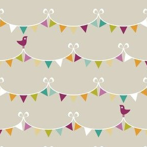 Party Animals Collection - Bunting (Dark)
