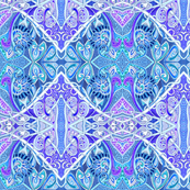 Old Fashioned Twisted Paisley Victorian (in blue)
