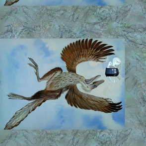 Protoarcheopteryx meets tardis
