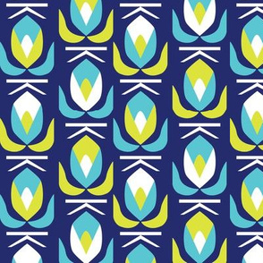 Mini tulips - blue