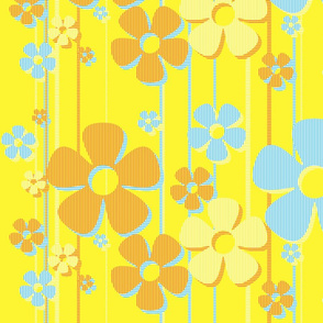 Striped Daisies - Lemon Tart