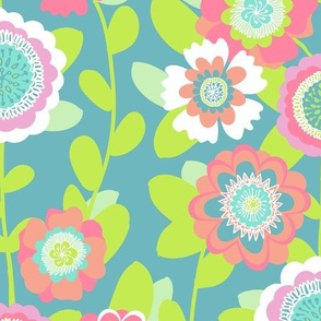 Funky floral