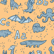 Animals at the Zoo Alphabet Pattern