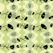 Atomic Beakers with Black