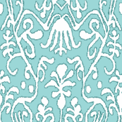 Aqua Ikat