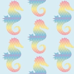 rainbow seahorses