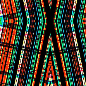 Twisted plaid