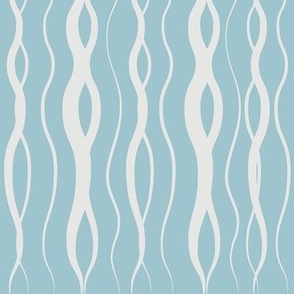 Light Blue/White Kelp