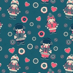 Wintery Fun Girls