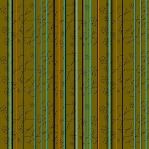 Daisy Stripes - at the beach