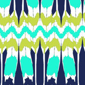 ric rac stripe feathers