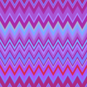 Martha's Petals Chevron