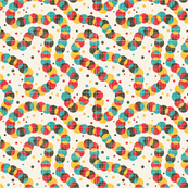 Colorful worm.