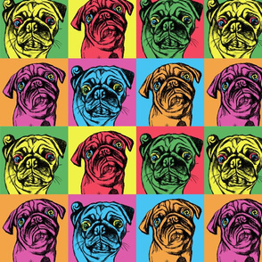 Retro Pug