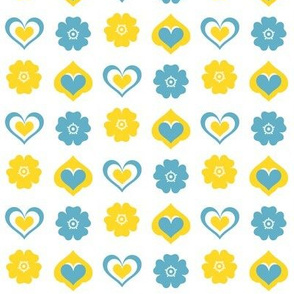 Hearts of Gold! - Sweet Birds of Summer - Summer Party! - © PinkSodaPop 4ComputerHeaven.com 