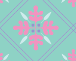 Woodland Trellis Dark with lavender 