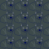 wombats in the dark