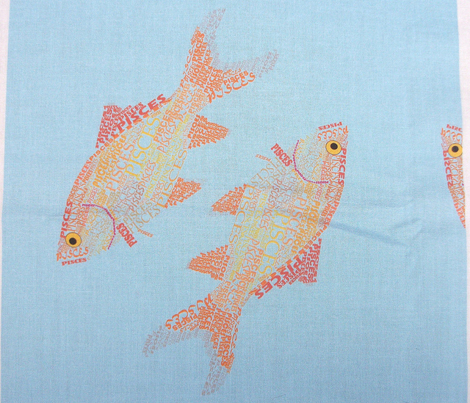 Pisces the Fish Blue