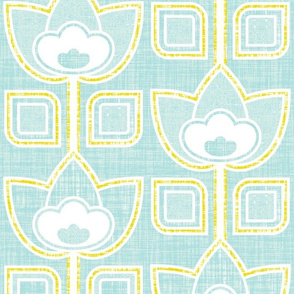 Mod Linen Flowers