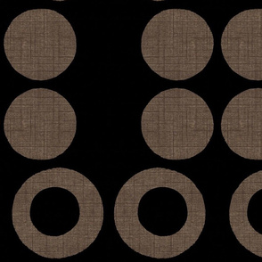 Mod Black Linen