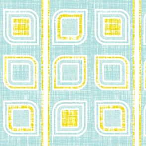 Mod Linen Leaves