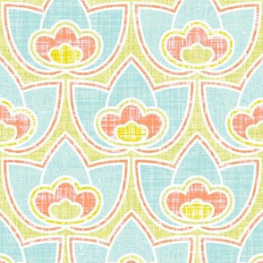 Mod Linen Floral Multi