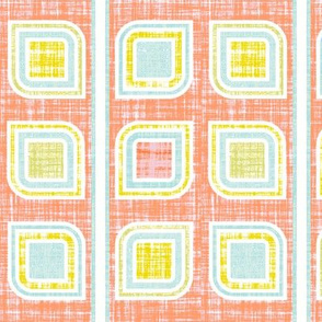 Mod Linen Leaves Multi