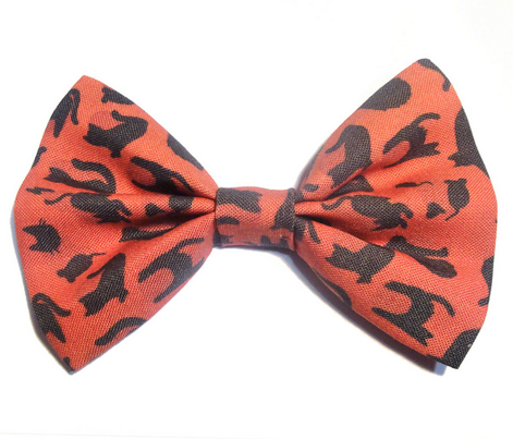 kitty cat leopard animal print - red