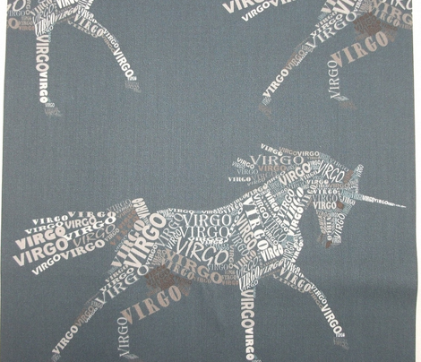 Virgo the Virginal Unicorn Night Sky