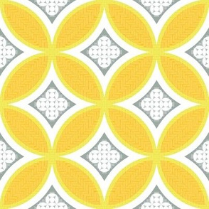 Mexican Mod Tile - turmeric