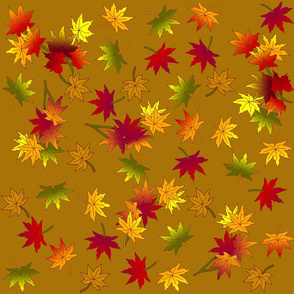 Autumn Leaves in Caramel © seasparkles 2013 