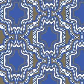 1,2,3 go! Blue,white,beige