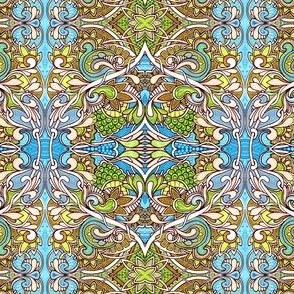 Paisley Sprouts in the Spade Garden