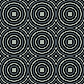 Grey Mod Circles