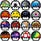 all of the mushrooms ✌