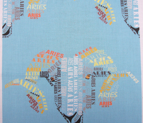 Aries the Ram Blue