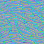 blue rainbow swirls