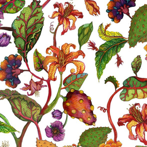 Flowers and fruits