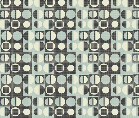 mod wallpaper fabric by kociara on Spoonflower - custom fabric