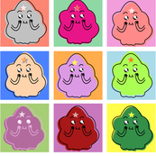 Lumpy Space Princess ala Warhol