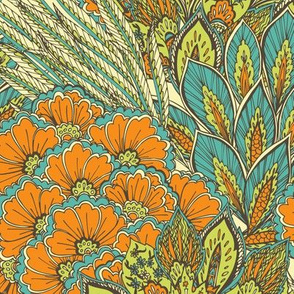 Oriental ornament.
