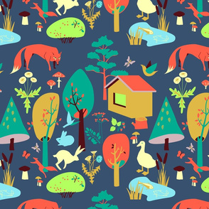 The life of forest dwellers.