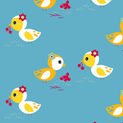 Cherry Birdy Love! - Sweet Birds of Summer - Summer Party - © PinkSodaPop 4ComputerHeaven.com