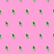 a few pointers (pale pink)