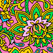 Secret Garden Paisley #1