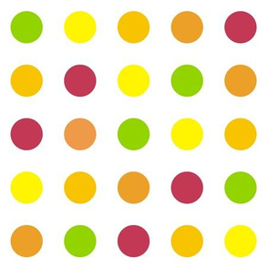 Citrus Polka Dot