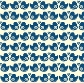 Two Blue Birds